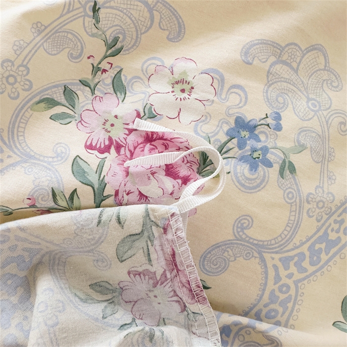 91家纺网 家纺一手货源 找家纺 西域种棉人·千百笠 2025新款全棉纯棉六件套大学生宿舍100%新疆棉花被子被褥一整套枕头床垫三件套 古典花束