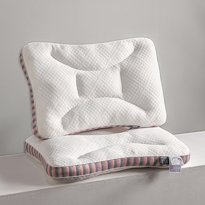 91家纺网 家纺一手货源 找家纺 （总）蝶飞舞 2025新款SPA分区深睡记忆枕头枕芯护颈枕