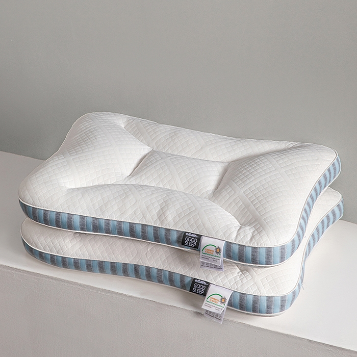 91家纺网 家纺一手货源 找家纺 （总）蝶飞舞 2025新款SPA分区深睡记忆枕头枕芯护颈枕