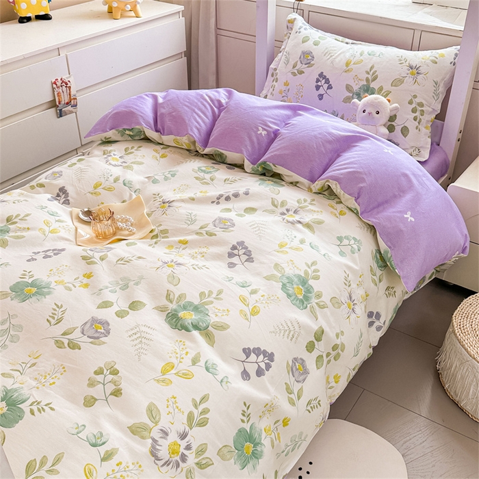 91家纺网 家纺一手货源 找家纺 西域种棉人·千百笠 2025新款全棉纯棉六件套大学生宿舍100%新疆棉花被子被褥一整套枕头床垫三件套 兰亭花絮