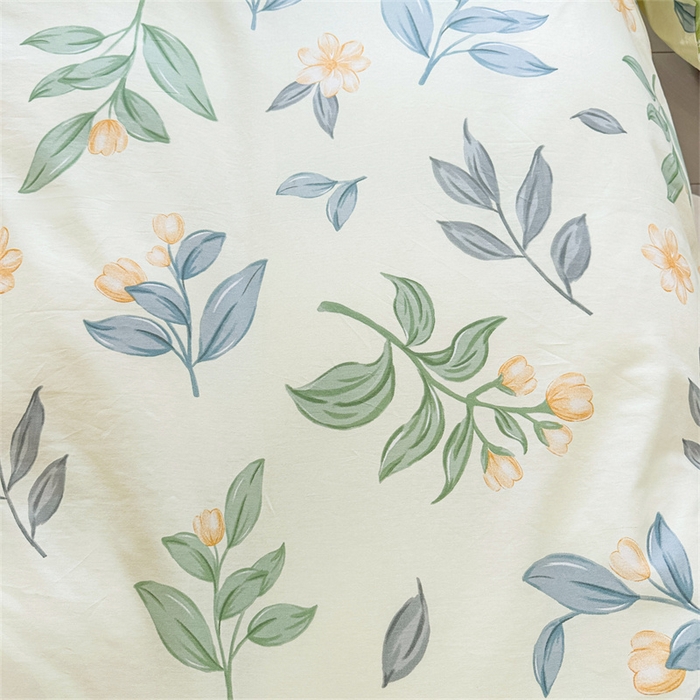 91家纺网 家纺一手货源 找家纺 西域种棉人·千百笠 2025新款全棉纯棉六件套大学生宿舍100%新疆棉花被子被褥一整套枕头床垫三件套 梦幻香叶