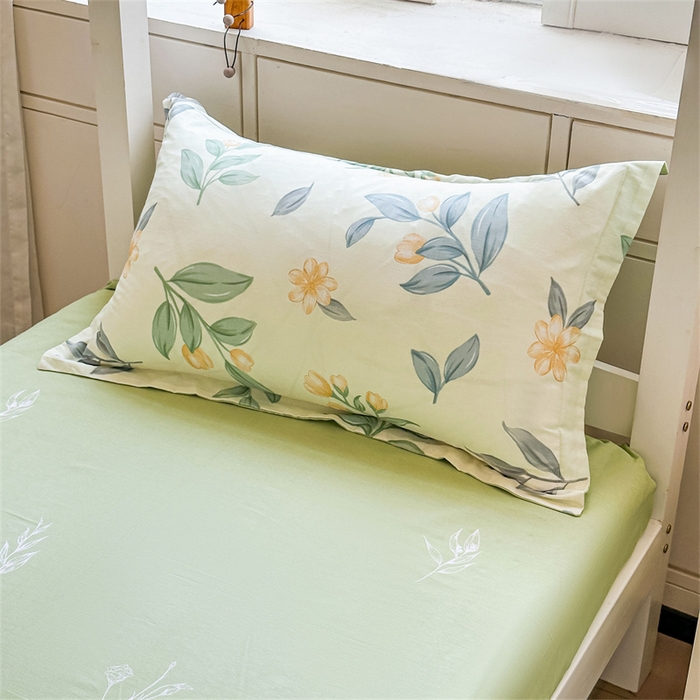 91家纺网 家纺一手货源 找家纺 西域种棉人·千百笠 2025新款全棉纯棉六件套大学生宿舍100%新疆棉花被子被褥一整套枕头床垫三件套 梦幻香叶