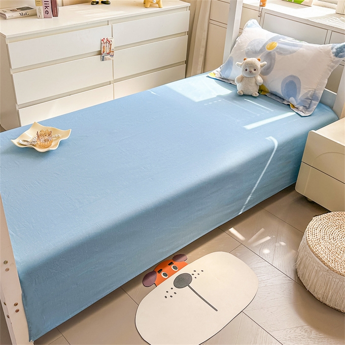 91家纺网 家纺一手货源 找家纺 西域种棉人·千百笠 2025新款全棉纯棉六件套大学生宿舍100%新疆棉花被子被褥一整套枕头床垫三件套 墨雨花朵