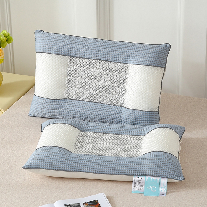 91家纺网 家纺一手货源 找家纺 （总）蝶飞舞 2025新款凉豆豆枕头枕芯凉感丝决明子枕头枕芯