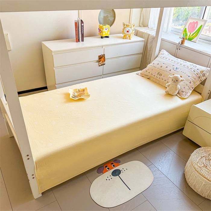 91家纺网 家纺一手货源 找家纺 西域种棉人·千百笠 2025新款全棉纯棉六件套大学生宿舍100%新疆棉花被子被褥一整套枕头床垫三件套 南瓜派对