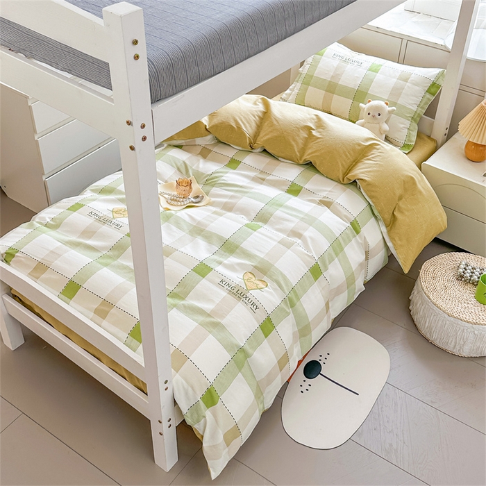 91家纺网 家纺一手货源 找家纺 西域种棉人·千百笠 2025新款全棉纯棉六件套大学生宿舍100%新疆棉花被子被褥一整套枕头床垫三件套 时尚爱意