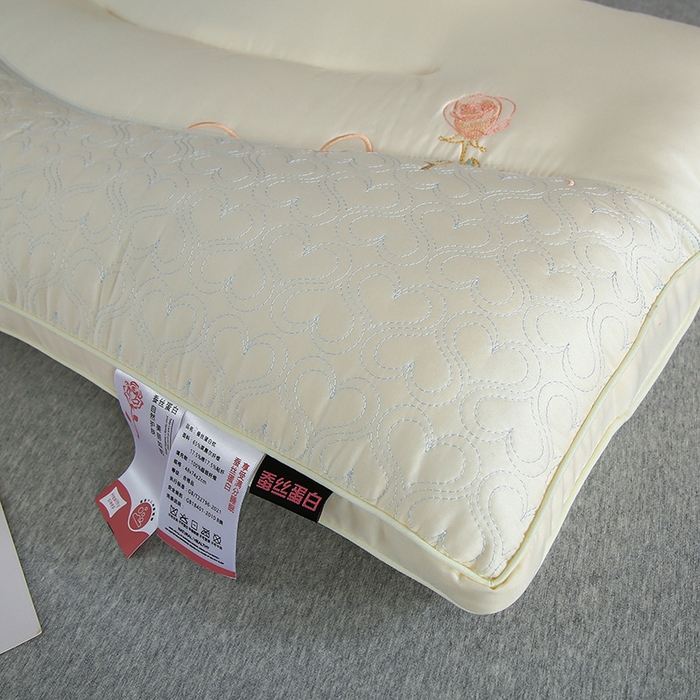 91家纺网 家纺一手货源 找家纺 （总）蝶飞舞 2025新款莱赛尔蚕丝蛋白枕头枕芯