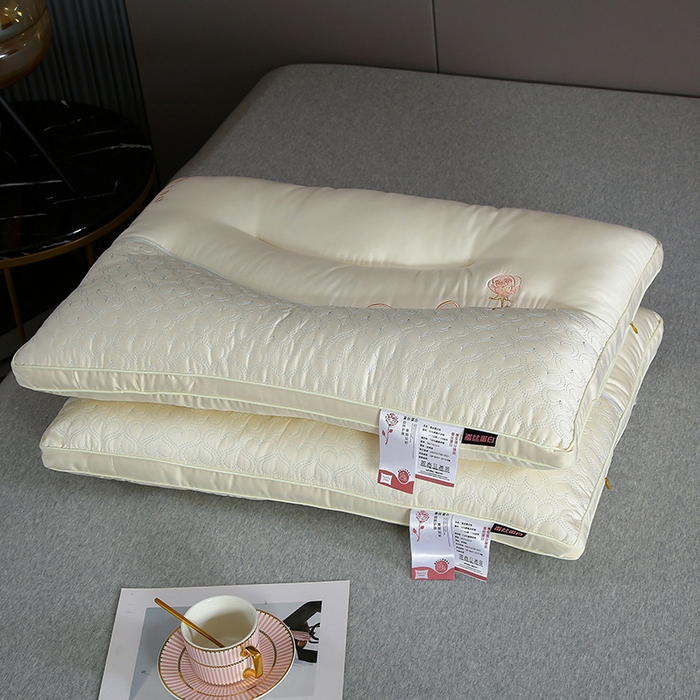 91家纺网 家纺一手货源 找家纺 （总）蝶飞舞 2025新款莱赛尔蚕丝蛋白枕头枕芯