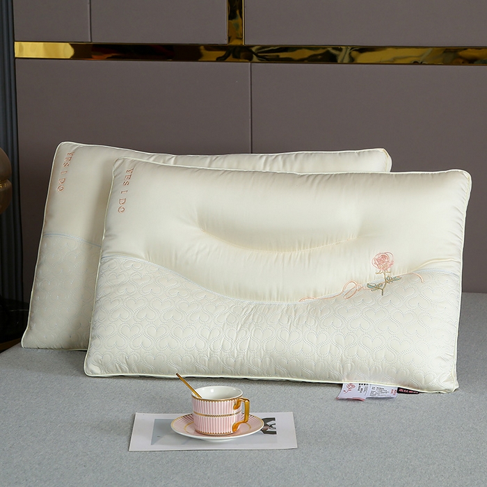 91家纺网 家纺一手货源 找家纺 （总）蝶飞舞 2025新款莱赛尔蚕丝蛋白枕头枕芯