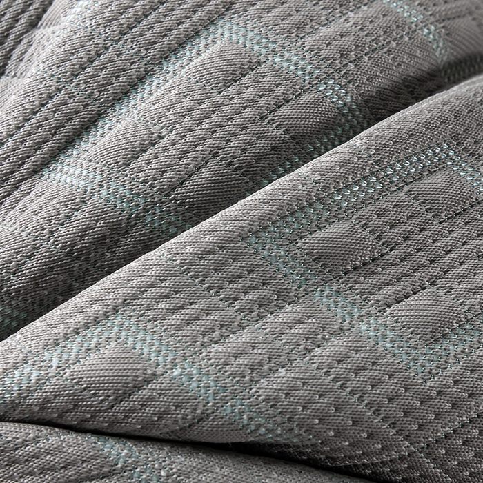 91家纺网 家纺一手货源 找家纺 蝶飞舞 2025新款A类凉感丝黑曼巴风枕头枕芯 保健枕-菱型 48*74cm