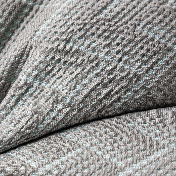 91家纺网 家纺一手货源 找家纺 蝶飞舞 2025新款A类凉感丝黑曼巴风枕头枕芯 保健枕-V型 48*74cm