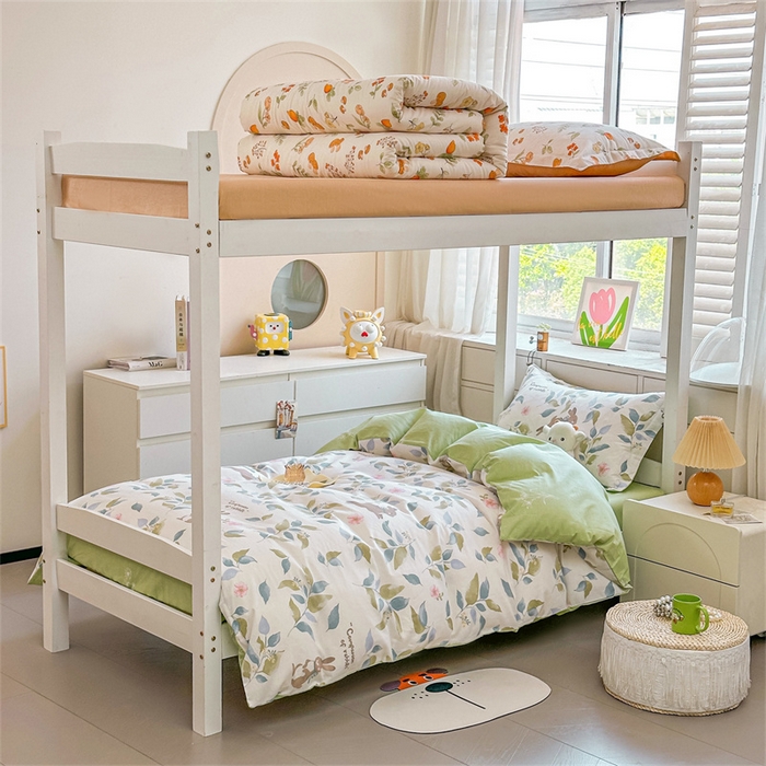 91家纺网 家纺一手货源 找家纺 西域种棉人·千百笠 2025新款全棉纯棉六件套大学生宿舍100%新疆棉花被子被褥一整套枕头床垫三件套 同伴小兔