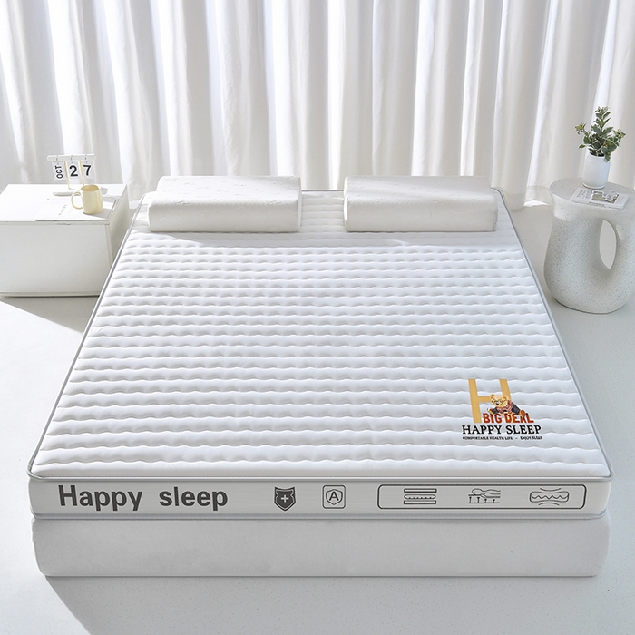 91家纺网 家纺一手货源 找家纺 （总）缔莱（十三铭）被业 2025新款A类牛奶丝乳胶记忆海绵床垫