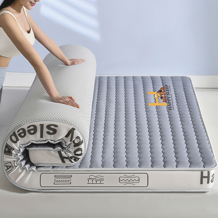 91家纺网 家纺一手货源 找家纺 （总）缔莱（十三铭）被业 2025新款A类牛奶丝乳胶记忆海绵床垫