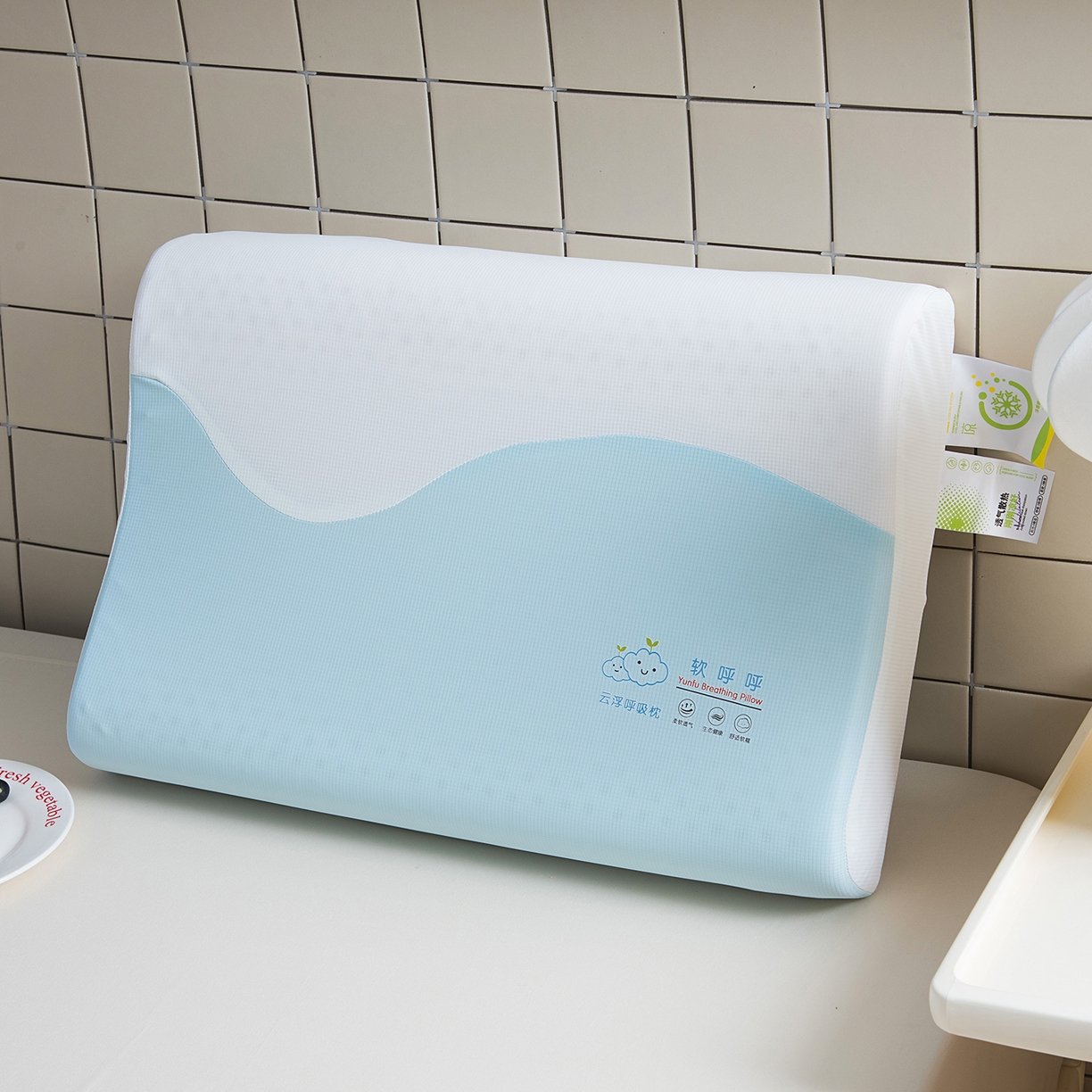 91家纺网 家纺一手货源 找家纺 （总）一粒麦子乳胶馆 2025新款天丝面料枕芯记忆棉枕芯