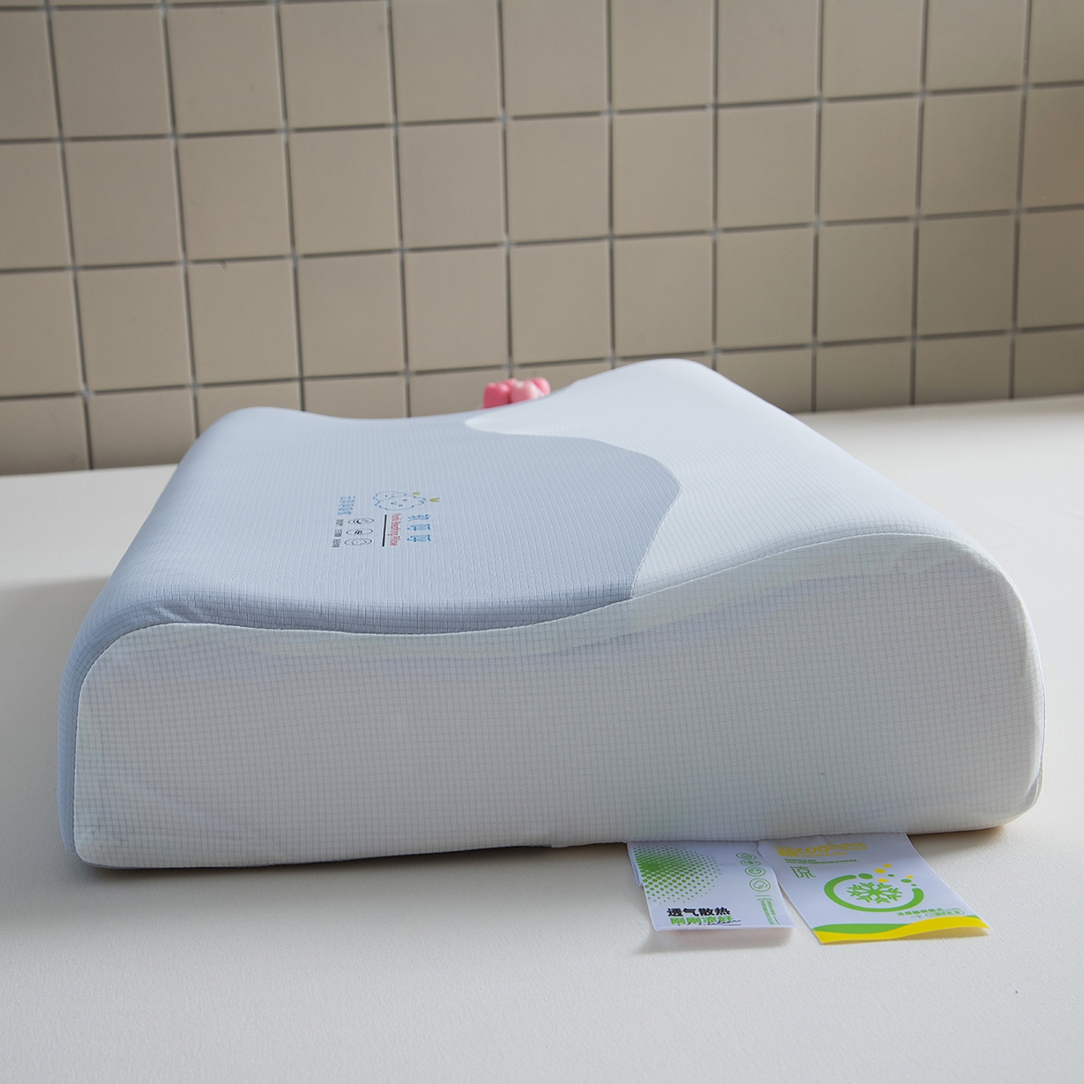 91家纺网 家纺一手货源 找家纺 （总）一粒麦子乳胶馆 2025新款天丝面料枕芯记忆棉枕芯