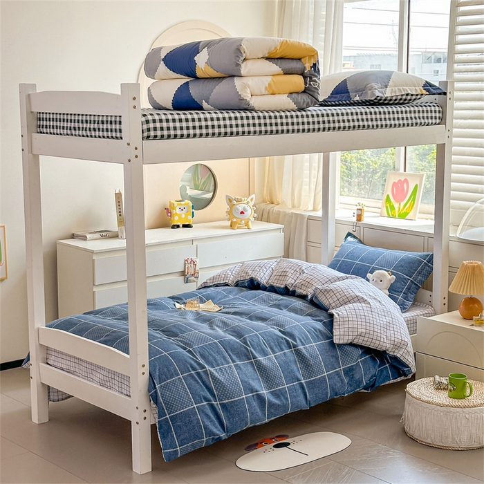 91家纺网 家纺一手货源 找家纺 西域种棉人·千百笠 2025新款全棉纯棉六件套大学生宿舍100%新疆棉花被子被褥一整套枕头床垫三件套 星空艾格