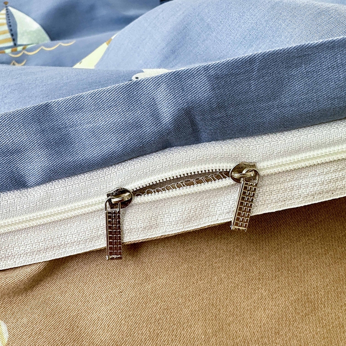 91家纺网 家纺一手货源 找家纺 小叮当家纺仓储工厂店 （爆款花型 长期款 不断货）2025年新款小清新印花条纹卡通花卉纯棉全棉单品系列--单被套 玩具乐园-兰