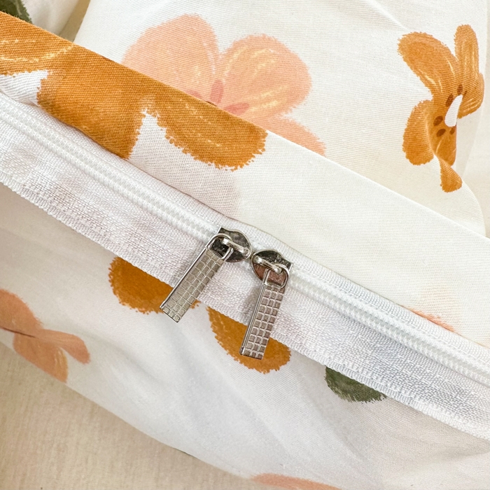 91家纺网 家纺一手货源 找家纺 小叮当家纺仓储工厂店 （爆款花型 长期款 不断货）2025年新款小清新印花条纹卡通花卉纯棉全棉单品系列--单被套 花期AA