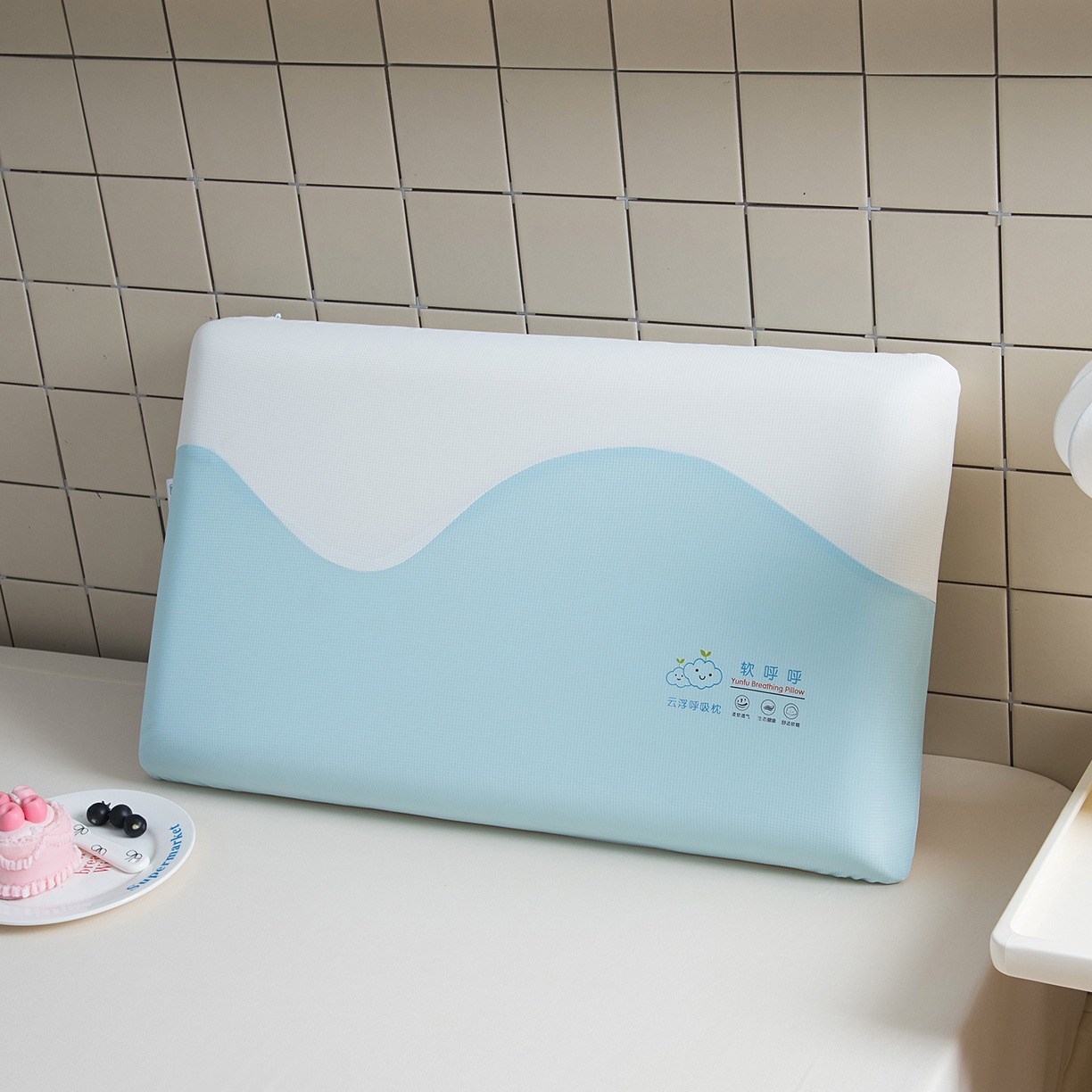 91家纺网 家纺一手货源 找家纺 （总）一粒麦子乳胶馆 2025新款记忆枕头枕芯记忆棉枕芯40*70*10*10尺寸