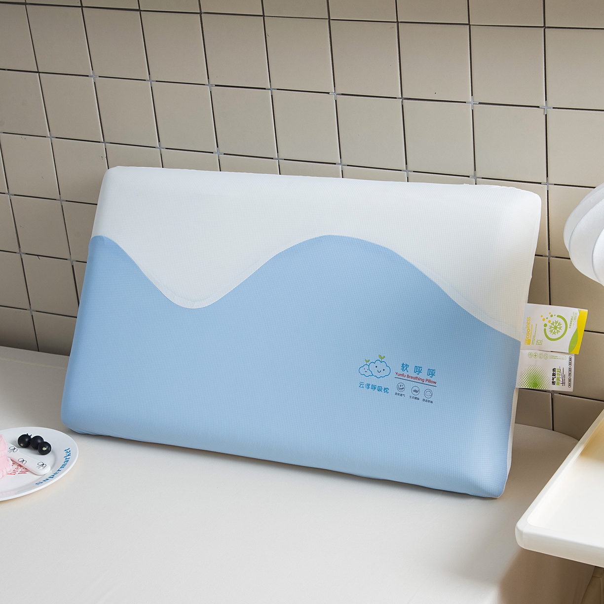 91家纺网 家纺一手货源 找家纺 （总）一粒麦子乳胶馆 2025新款记忆枕头枕芯记忆棉枕芯40*70*10*10尺寸