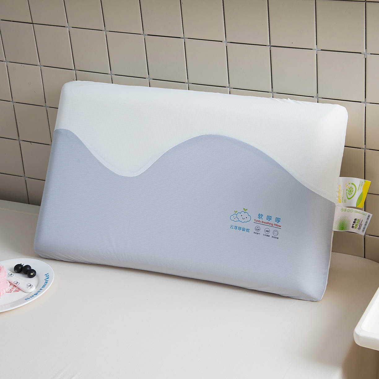 91家纺网 家纺一手货源 找家纺 （总）一粒麦子乳胶馆 2025新款记忆枕头枕芯记忆棉枕芯40*70*10*10尺寸