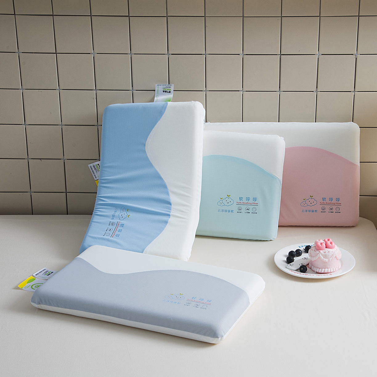 91家纺网 家纺一手货源 找家纺 （总）一粒麦子乳胶馆 2025新款记忆枕头枕芯记忆棉枕芯30*50*5*5尺寸