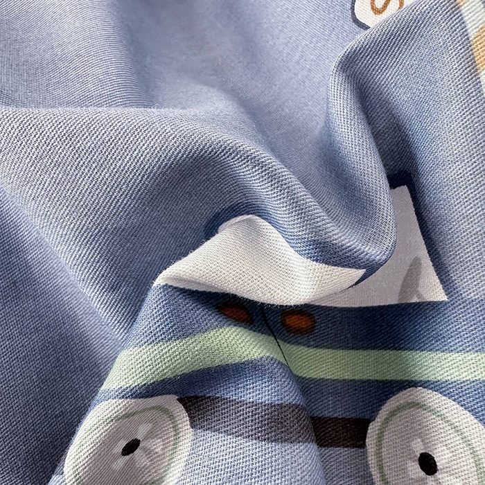 91家纺网 家纺一手货源 找家纺 小叮当家纺仓储工厂店 （爆款花型 长期款 不断货）2025年新款条纹卡通花卉纯棉全棉单只枕套一对装 玩具乐园-兰