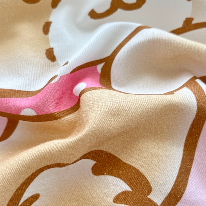 91家纺网 家纺一手货源 找家纺 金爱家 2025新款三丽鸥纯棉数码印花系列四件套 大阪-糖果kt