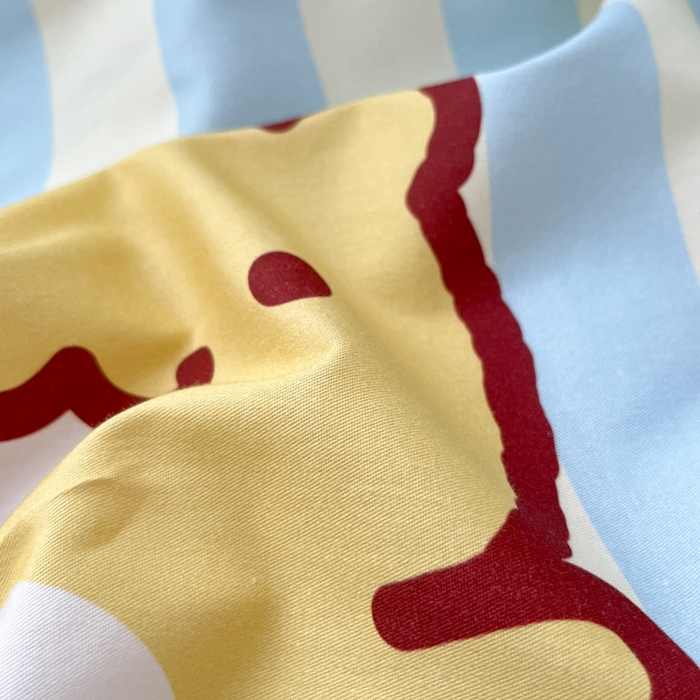 91家纺网 家纺一手货源 找家纺 金爱家 2025新款三丽鸥纯棉数码印花系列四件套 大阪-布丁狗伙伴