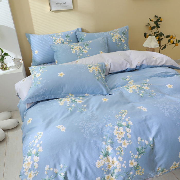 91家纺网 家纺一手货源 找家纺 （总）合纵2025新款40支纯棉印花四件套