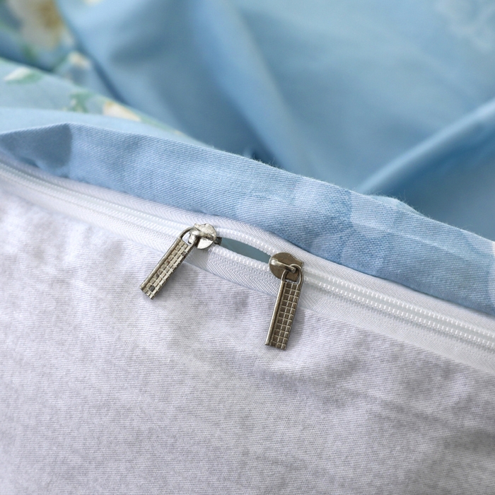 91家纺网 家纺一手货源 找家纺 合纵2025新款40支纯棉印花四件套 花半里