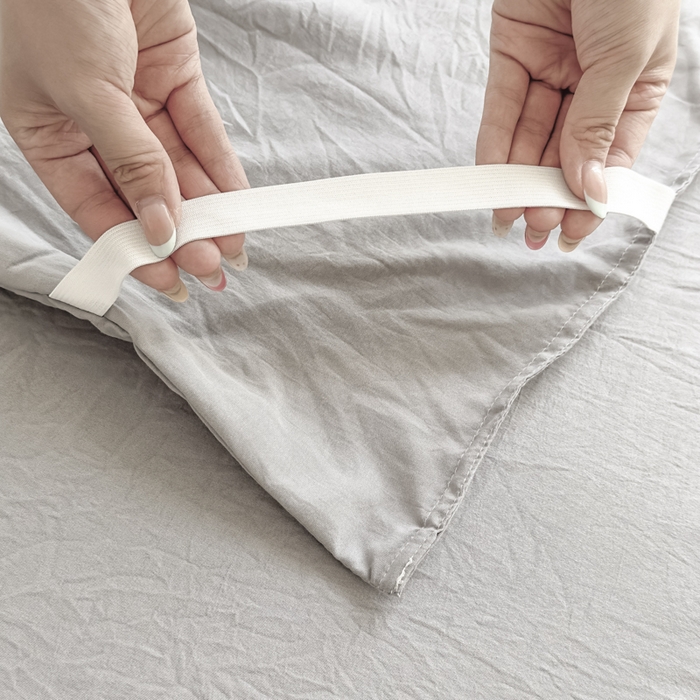 91家纺网 家纺一手货源 找家纺 老K2025年纯色酒店隔脏睡袋单人床双人床酒店睡袋 星空灰