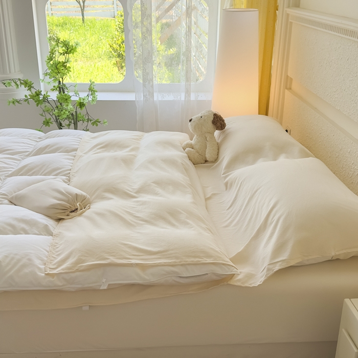 91家纺网 家纺一手货源 找家纺 老K2025年纯色酒店隔脏睡袋单人床双人床酒店睡袋 芝士米