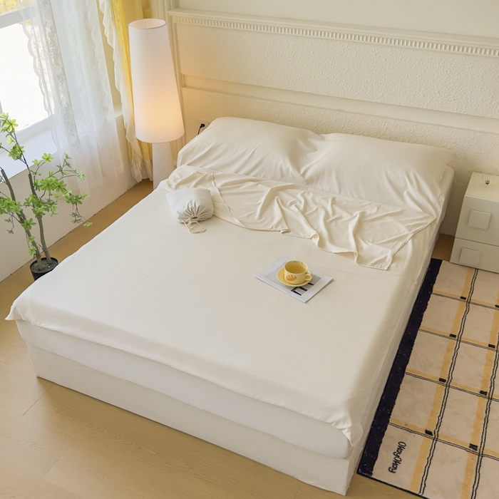 91家纺网 家纺一手货源 找家纺 老K2025年纯色酒店隔脏睡袋单人床双人床酒店睡袋 芝士米