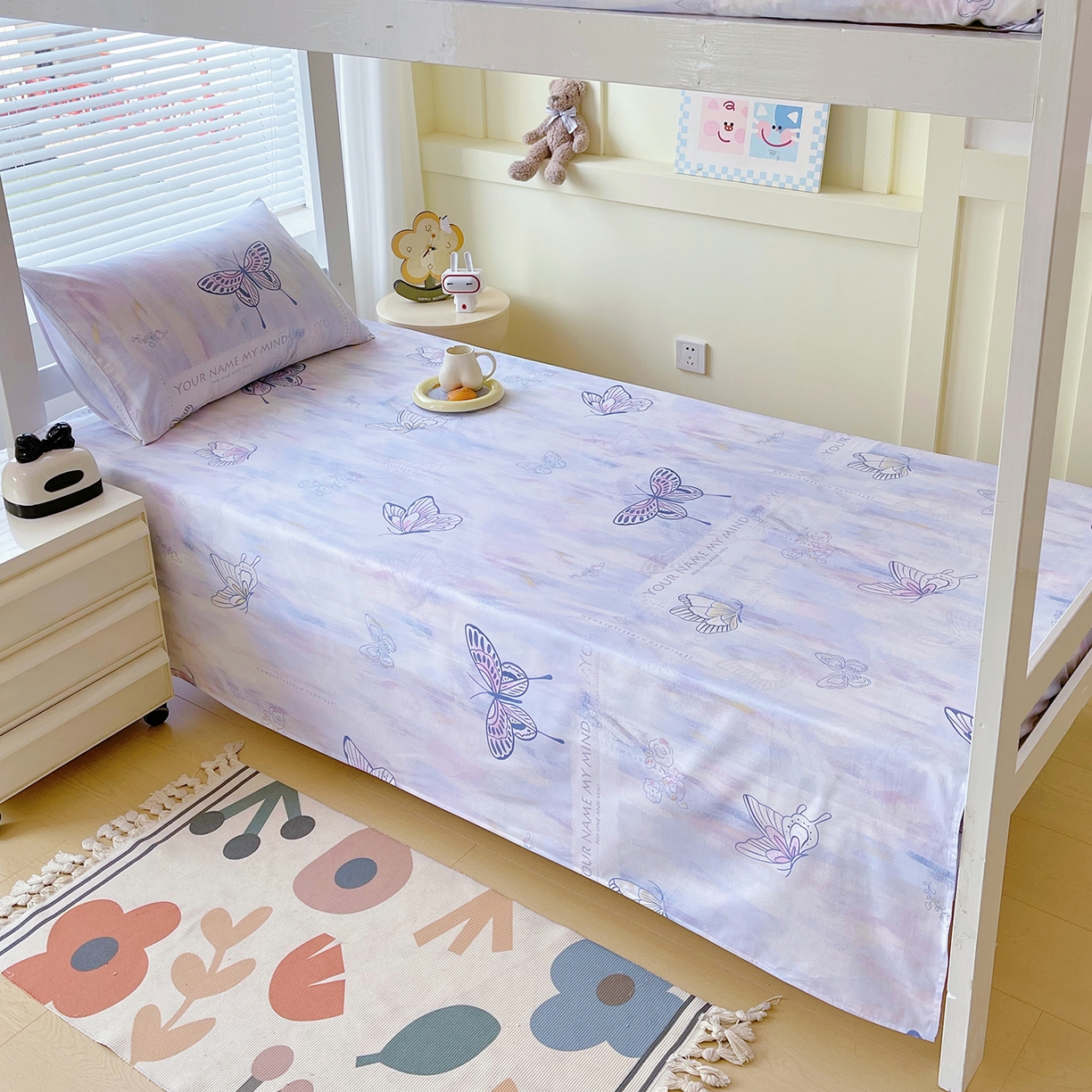 91家纺网 家纺一手货源 找家纺 金鑫汇家纺 2025新款全棉学生宿舍单品床单系列 传奇哪吒-棕