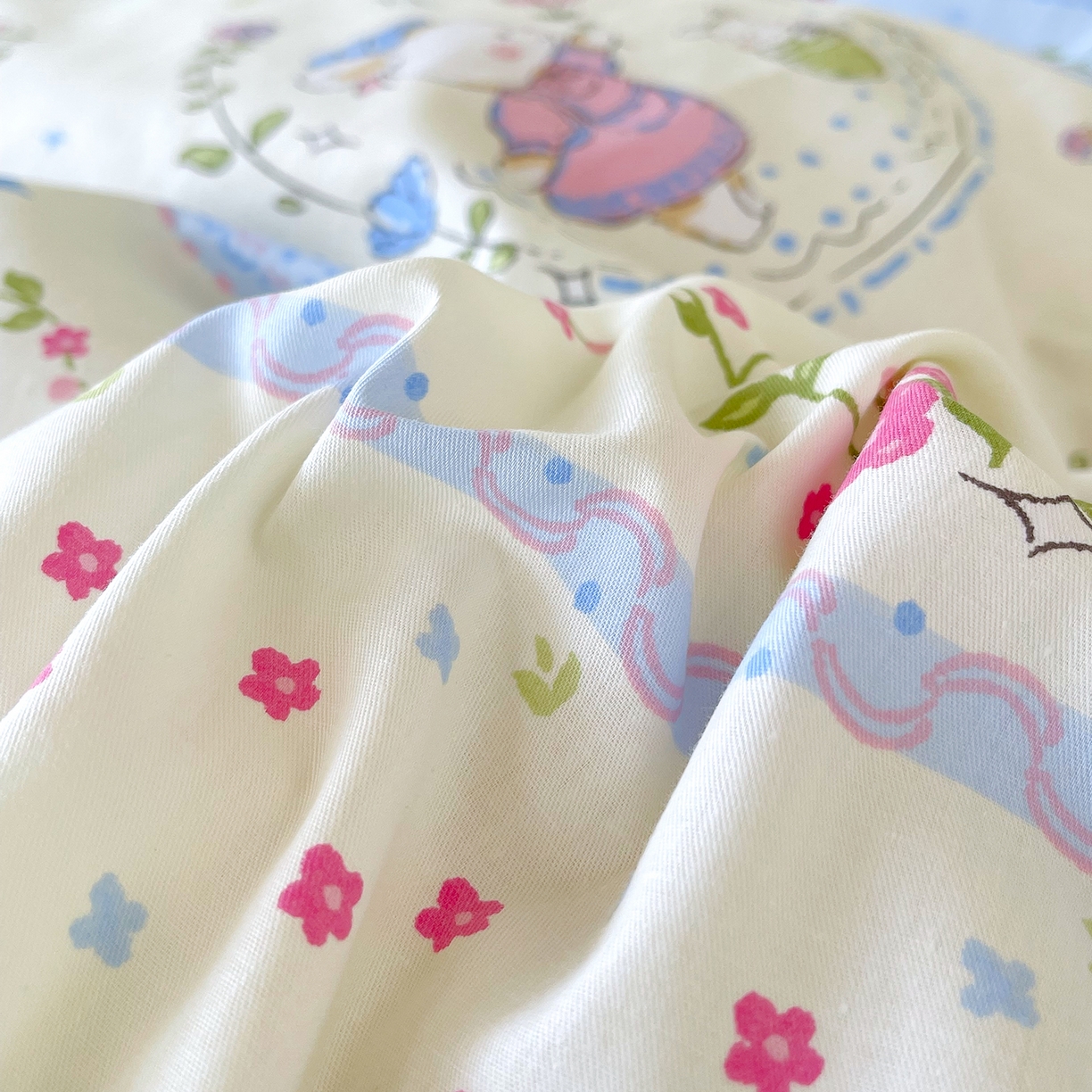 91家纺网 家纺一手货源 找家纺 金鑫汇家纺 2025新款全棉学生宿舍单品床单系列 谦逊敖丙