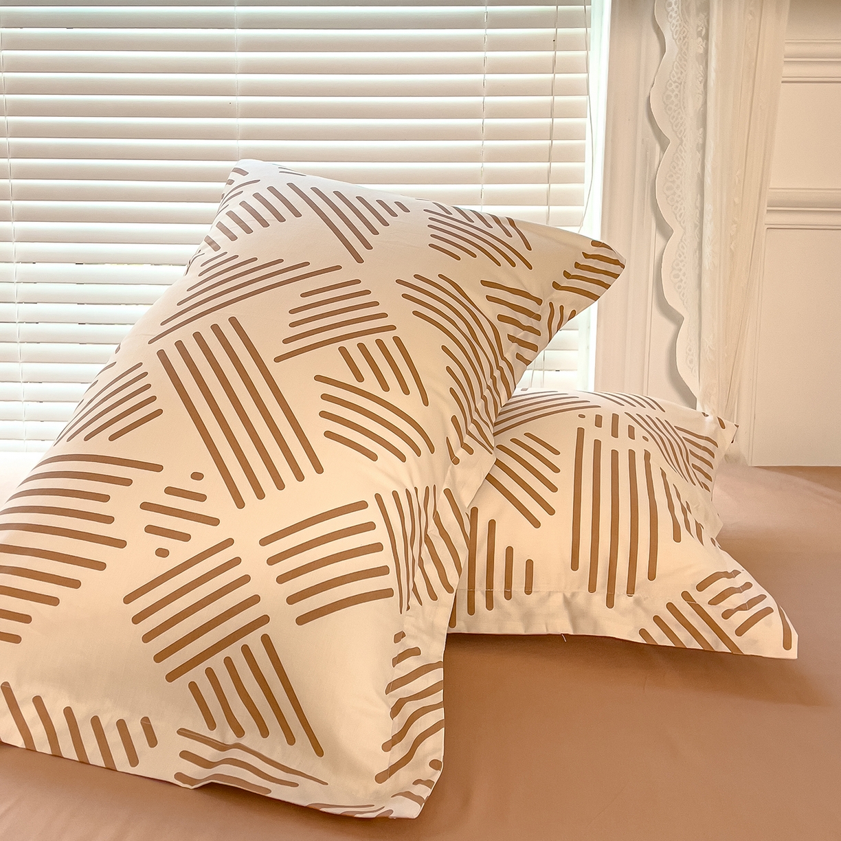 91家纺网 家纺一手货源 找家纺 金鑫汇家纺 2025新款全棉学生宿舍三件套四件套系列 可爱熊猫