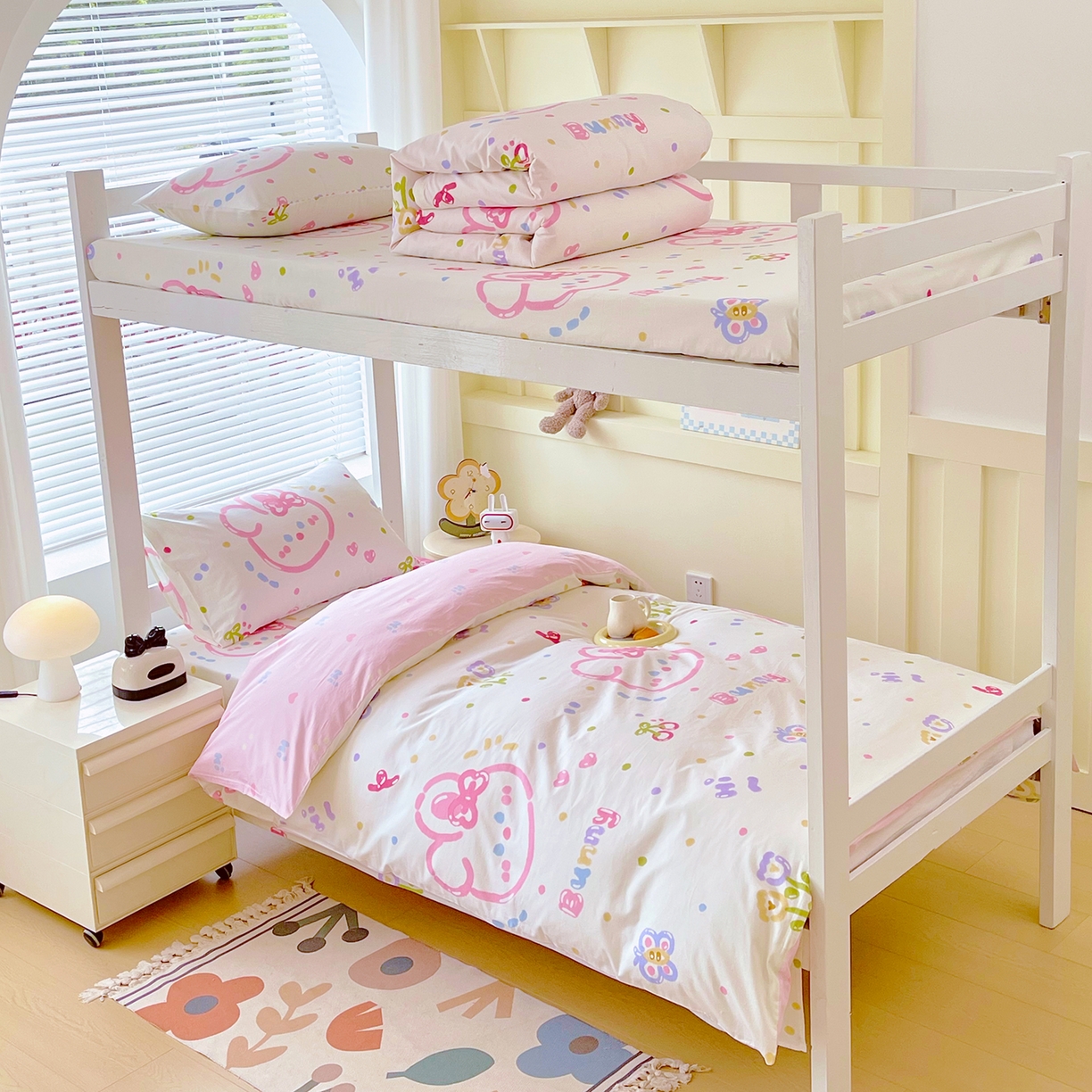 91家纺网 家纺一手货源 找家纺 金鑫汇家纺 2025新款全棉学生宿舍三件套四件套系列 无畏申公豹-咖