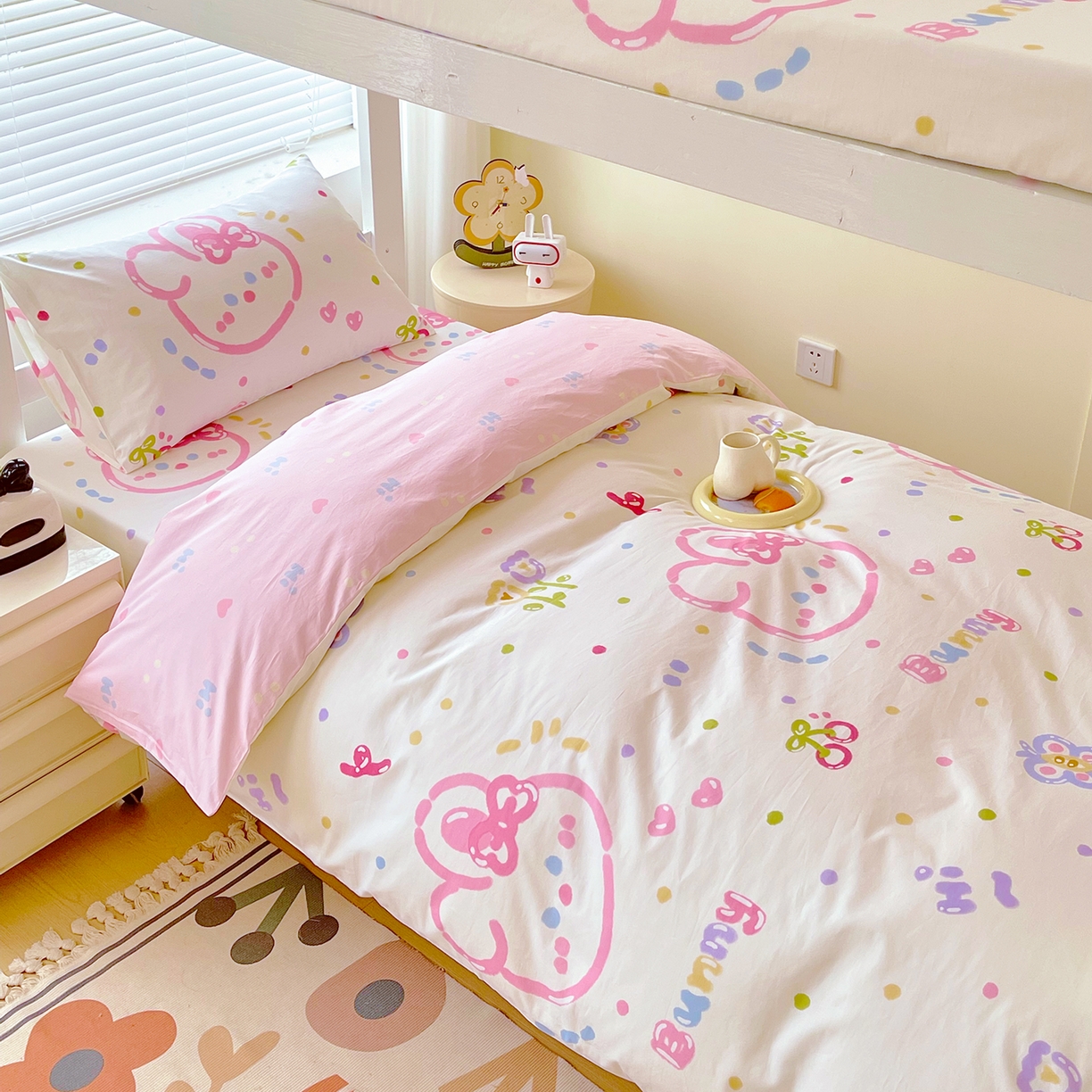 91家纺网 家纺一手货源 找家纺 金鑫汇家纺 2025新款全棉学生宿舍三件套四件套系列 无畏申公豹-咖