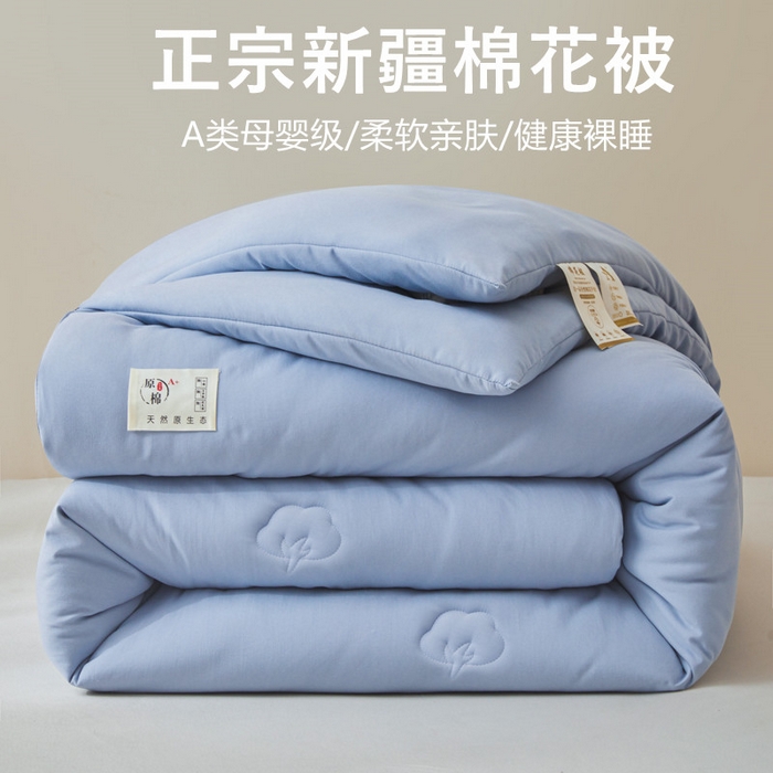 91家纺网 家纺一手货源 找家纺 （总）爱屋及屋 2025新款原棉新疆棉花被冬被春秋被家用学生宿舍被子空调被芯