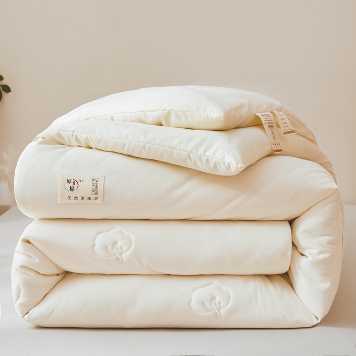 （總）愛屋及屋 2025新款原棉新疆棉花被冬被春秋被家用學生宿舍被子空調(diào)被芯