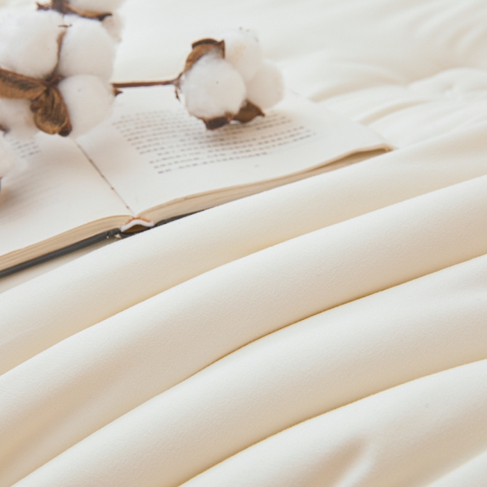 91家纺网 家纺一手货源 找家纺 爱屋及屋 2025新款原棉棉花被系列被子被芯 原棉-白