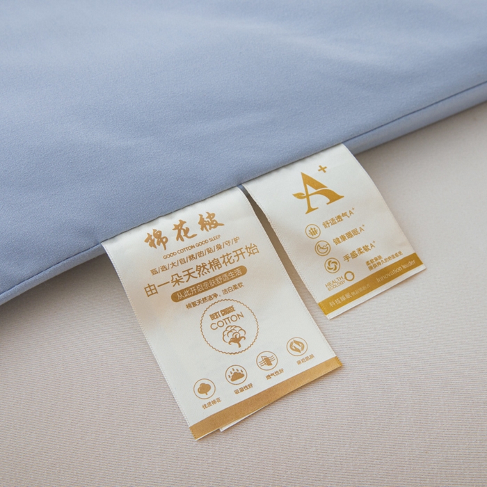 91家纺网 家纺一手货源 找家纺 爱屋及屋 2025新款原棉棉花被系列被子被芯 原棉-蓝