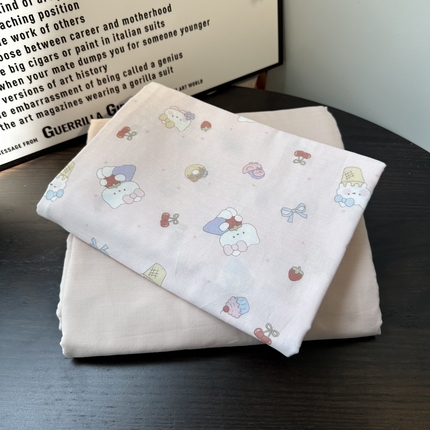 麦伦家居 2025春夏新款冰纱夏被夏凉被空调被系列二 樱桃小猫咪