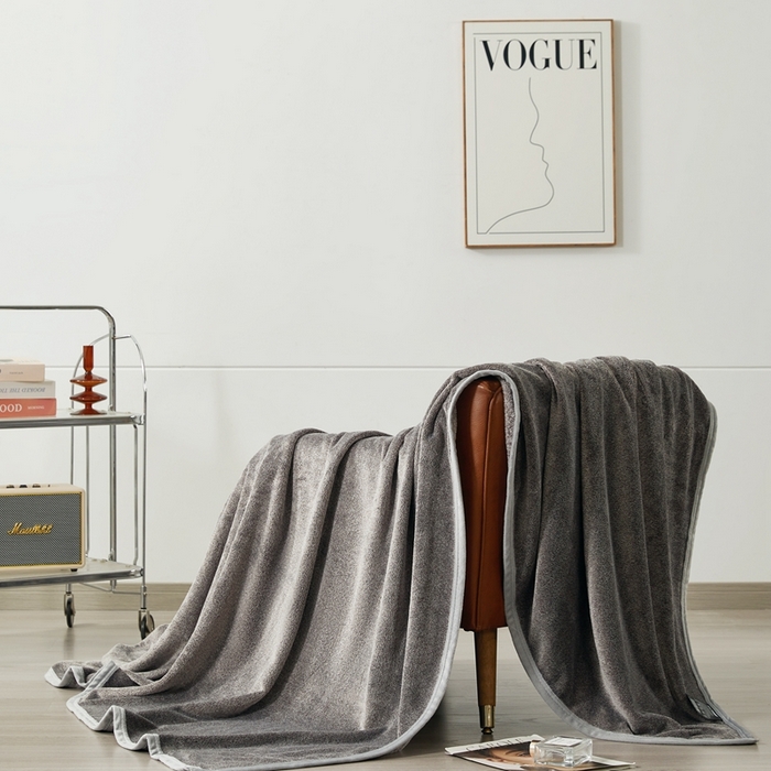 91家纺网 家纺一手货源 找家纺 （总）馨米莱家纺 2025新款阳离子提花毯