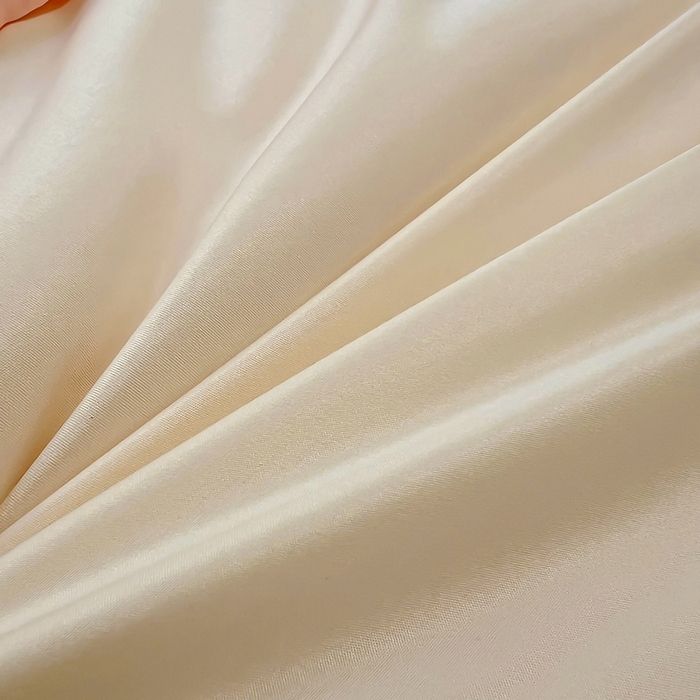 91家纺网 家纺一手货源 找家纺 花伞家居 2025新款刺绣高级感水洗真丝夏被四件套含买家秀 字母蝴蝶-小米黄