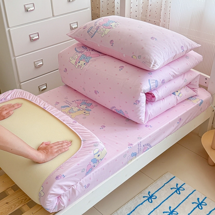 91家纺网 家纺一手货源 找家纺 （总）沐辰 2025新款全棉纯棉三丽鸥学生季系列三四件套