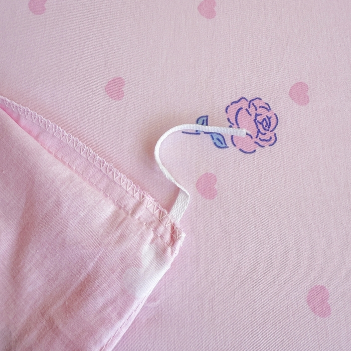 91家纺网 家纺一手货源 找家纺 沐辰 2025新款全棉纯棉三丽鸥学生季系列三四件套 开心美乐蒂