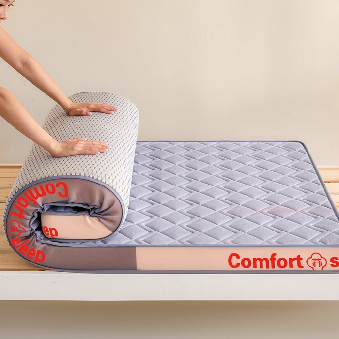 91家纺网 家纺一手货源 找家纺 （总）张先生床垫 2025新款A类牛奶丝乳胶记忆棉学生床垫-场景二（拼多多禁止上架）